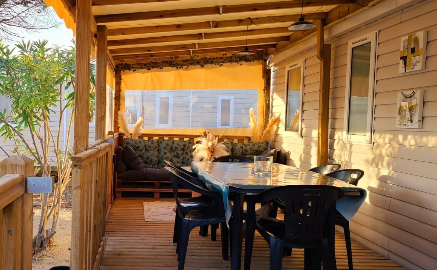 Mobil-Home Le Cocon Fun Pass Non Inclus Canet-en-Roussillon Eksteriør billede