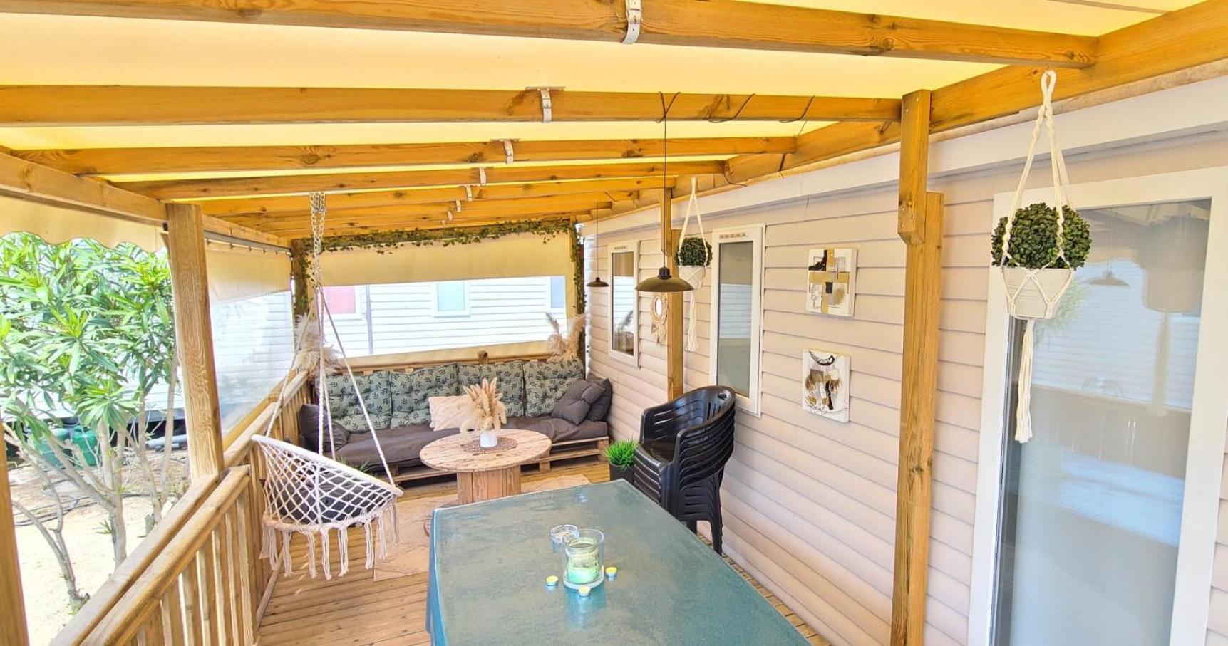Mobil-Home Le Cocon Fun Pass Non Inclus Canet-en-Roussillon Eksteriør billede